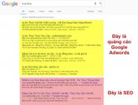 So sánh SEO và quảng cáo Google Adwords